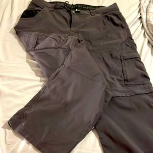 Men’s Prana stretch Zion convertible Pants 36x32
